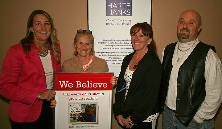 Our Logistics Angels. Hands Across the Sea is blessed with three truly philanthropic companies who have helped us fulfill our mission: Harte-Hanks, Inc., AIT Worldwide Logistics, and Tropical Shipping.