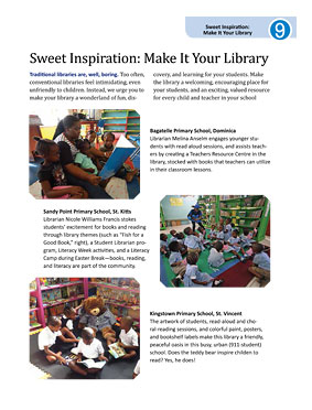 Sweet Inspiration: Make It Your Library